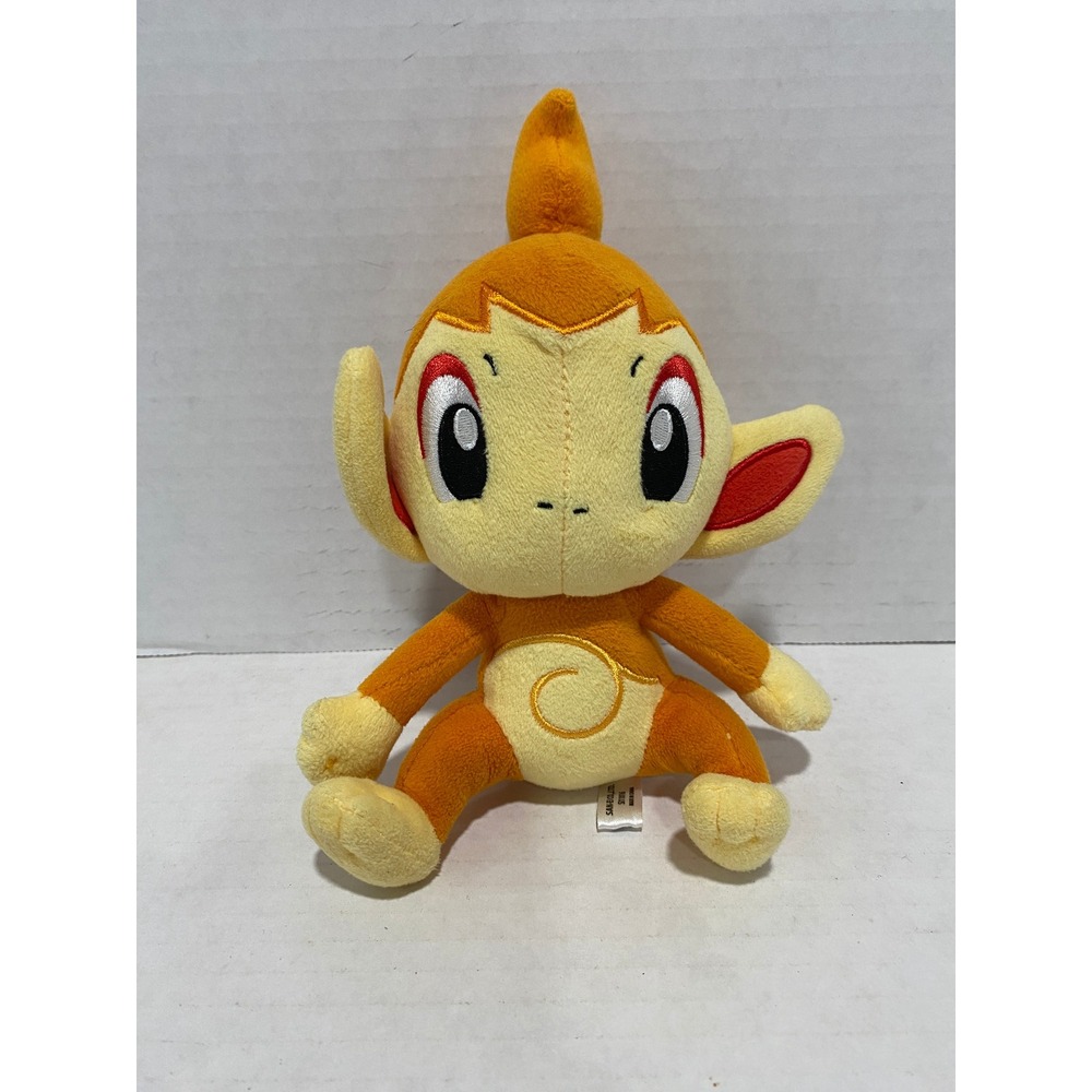 Pokemon Chimchar Plush Sanei Pocket Monsters Orange 8in Excellent